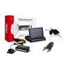 Zestaw czujników parkowania TFT02 4,3" z kamerą HD-502-IR 4 sensory białe