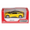 Model 1:36, Kinsmart, BMW i8, żółty (A11748Z)