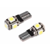 Żarówka VISION W5W (T10) 12V 5x 5050 SMD LED, CANBUS, biała, 2 szt.