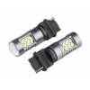 Żarówka VISION P27W (T25) 12/24V 24x 3030 SMD LED, nonpolar, CANBUS, biała, 2 szt.