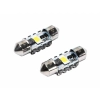 Żarówka VISION Festoon SV8.5 31 mm 12/24V 2x 3570 SMD LED, CANBUS, biała, 2 szt.