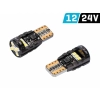 Żarówka VISION W5W (T10) 12/24V 12x 2016 SMD LED, CANBUS, biała, 2 szt.
