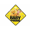 Tabliczka Baby On Board, Kubuś Puchatek