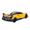 Model 1:36, Kinsmart, Pagani Huayra BC 2016, żółty (A11708ZT)