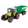 Model Mały Rolnik, Traktor z przyczepą, zielony