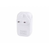 Ładowarka sieciowa 4x USB 4.4A z dotykową lampką LED + adaptery - wtyczki do gniazd EU, UK i USA
