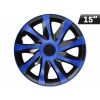Kołpaki DRACO CS blue - black 15", 4 szt.