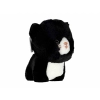 Maskotka Teddy Pets, kot czarno-biały