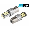 Żarówka VISION P21W BA15s 12/24V 30x4014 SMD LED, CANBUS, biała, 2 szt.