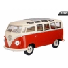 Model 1:24, 1962 VW Classical Bus, czerwono-kremowy (A05755CBCK)