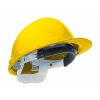 Kask ochronny HDPE, regulowany 53-63 cm, żółty