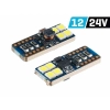 Żarówka VISION W5W (T10) 12/24V 8x 3030 SMD LED, nonpolar, CANBUS, biała, 2 szt.