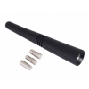 Maszt antenowy 9 cm, gumowany, z 3adapterami: 5, 6 i 7 mm