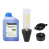 Tester szczelności uszczelki głowicy CO2 + płyn reakcyjny 500 ml + pompka do zasysania gazu z układu chłodzenia + tuba do pomiaru szczelności
