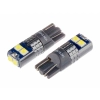 Żarówka VISION W5W (T10) 12/24V 6x 3030 SMD LED, nonpolar, CANBUS, biała, 2 szt.