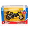 Model  1:18 YAMAHA YZF-R1, żółty