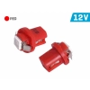 Żarówka VISION T5 BAX B8.5d 12V 1x 5050 SMD LED, czerwona, 1 szt.