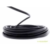 Listwa dekoracyjna rantowa, czarny mat, 8 x 6 mm x 20 m