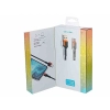 Kabel do ładowania i synchronizacji, w oplocie z mikrofibry, 100 cm, USB > USB-C