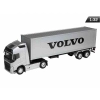 Model 1:32, VOLVO FH, ciągnik srebrny - naczepa srebrna (C32691VOFHS)