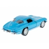 Model 1:32, RMZ 1963 Chevrolet Corvette Stingray Split Window, niebieski