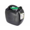 Kanister plastikowy na paliwo, 20L, owalny, czarny
