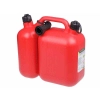 Kanister dwukomorowy na paliwo / olej, 5 + 2.5L
