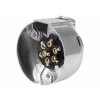 Gniazdo przyczepy 7 PIN, aluminiowe