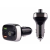 Transmiter FM 12/24V z USB-C PD, QC4.0+, Auto-ID, woltomierzem i HandsFree