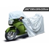Pokrowiec na motocykl "XXL" 265x105x125 cm, 3-warstwy, odblaski