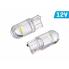 Żarówka VISION W5W (T10) 12V 1x F10 LED, całoszklana, biała, 2 szt.