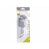 Klucze trzpieniowe otworowe 180 mm do śrub TORX, T10 - T50, 9 szt.