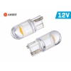 Żarówka VISION WY5W (T10) 12V 1x F10 LED, całoszklana, pomarańczowa, 2 szt.