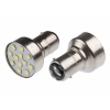 Żarówka VISION P21/5W BAY15d 12V 12x 5mm LED, biała, 2 szt.