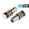 Żarówka VISION H21W BAY9s 12/24V 30x 3014 SMD LED, nonpolar, CANBUS, biała, 2 szt.