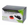 Gąbki polerskie 3 w 1 + adapter