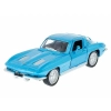 Model 1:32, RMZ 1963 Chevrolet Corvette Stingray Split Window, niebieski