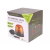 Lampa ostrzegawcza 45 SMD LED 12/24V, na magnes/śruby, pomarańczowa, E9 ECE R65