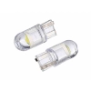 Żarówka VISION W5W (T10) 12V 1x F10 LED, całoszklana, biała, 2 szt.