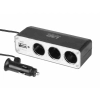 Rozgałęziacz zapalniczki potrójny 12/24V z USB 500 mA
