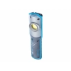 Lampa warsztatowa 10W COB LED 1000 lm + 3W LED UV 395 nm, akumulatorowa, IK08, IP54, z zaczepem i magnesem