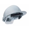 Kask ochronny HDPE, regulowany 53-63 cm, szary