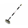 Szczotka przepływowa 20 cm / 8"z teleskopowym kijem 80 - 130 cm