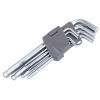 Klucze imbusowe kuliste, 180 mm, rozmiary 1,5 - 10 mm, 9 szt.