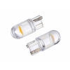 Żarówka VISION WY5W (T10) 12V 1x F10 LED, całoszklana, pomarańczowa, 2 szt.