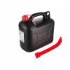 Kanister plastikowy na paliwo, 10L, czarny
