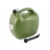 Kanister plastikowy na paliwo, 20L, owalny, khaki