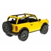 Model 1:34, 2022 Ford Bronco Open Top, żółty (A11767Z)