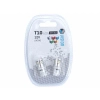Żarówka VISION W5W (T10) 12V 12x 3014 SMD LED, aluminiowa oprawka, biała, 2 szt.