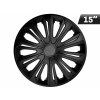 Kołpaki STRONG black MAT 15", 4 szt.